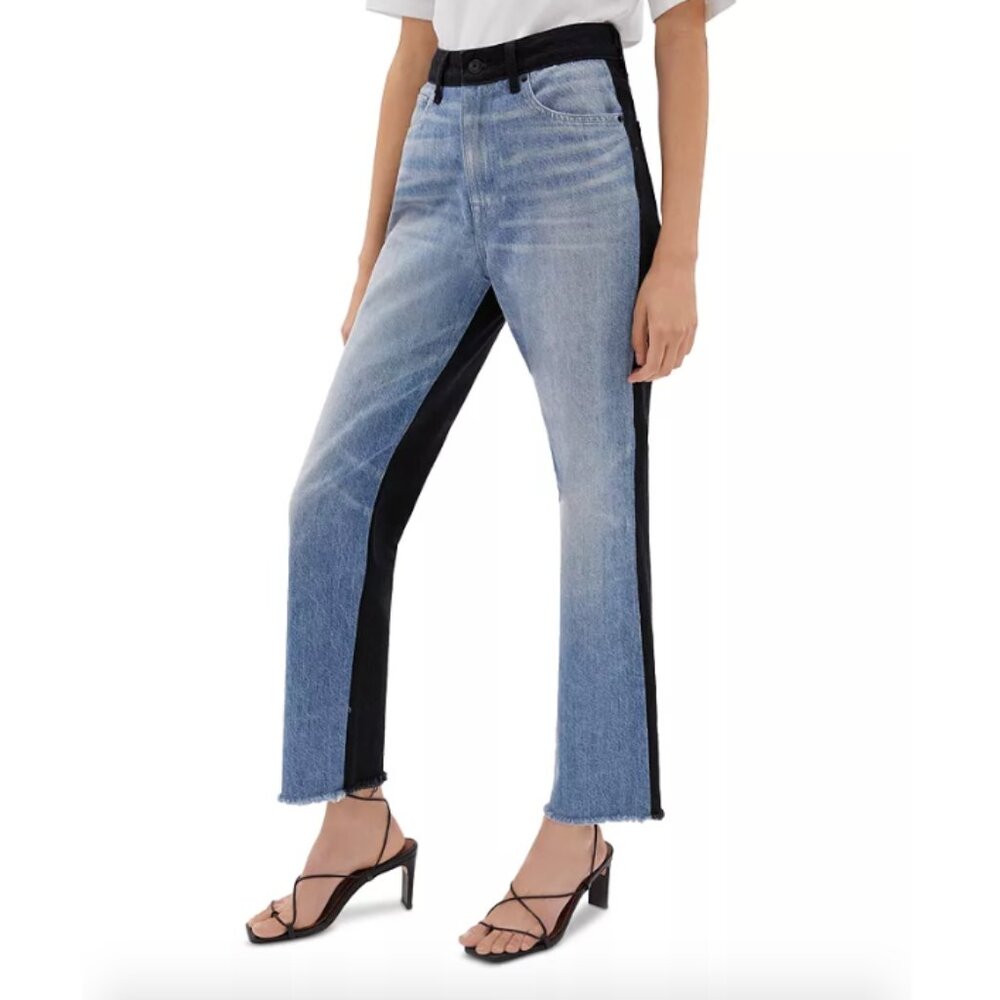 Jonathan Simkhai Eliott Color Block High Rise Sli… - image 1